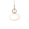 Rizzatto Pendant Light  option Satin Brass