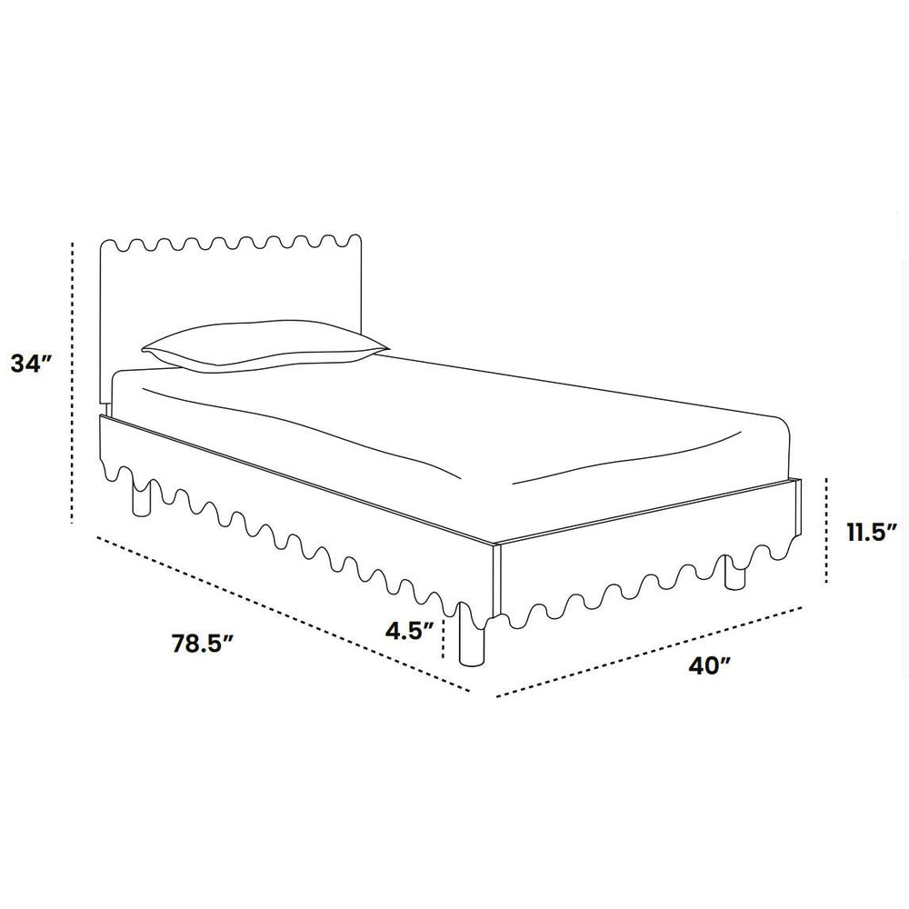 Moss Twin Bed