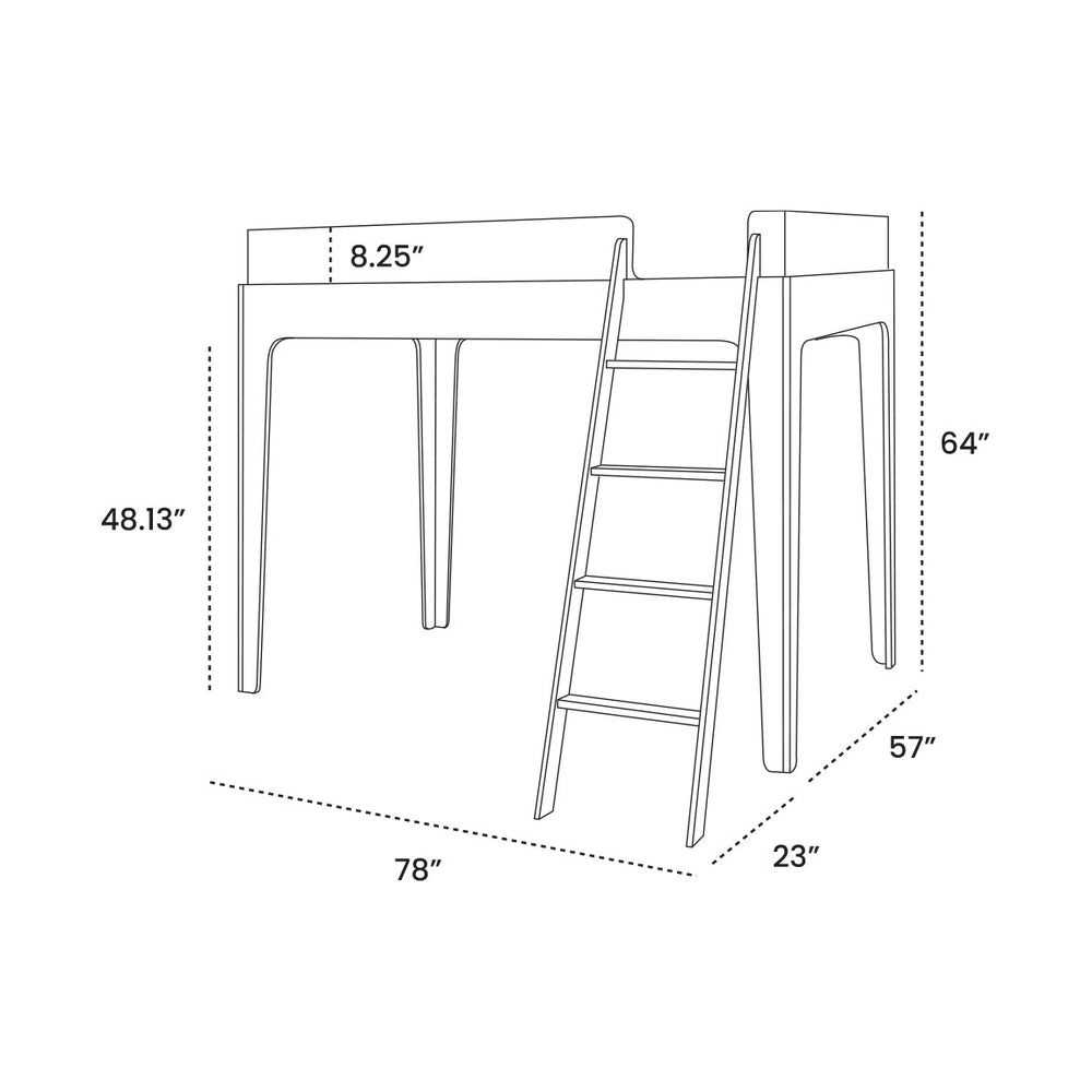 Perch Full Loft Bed