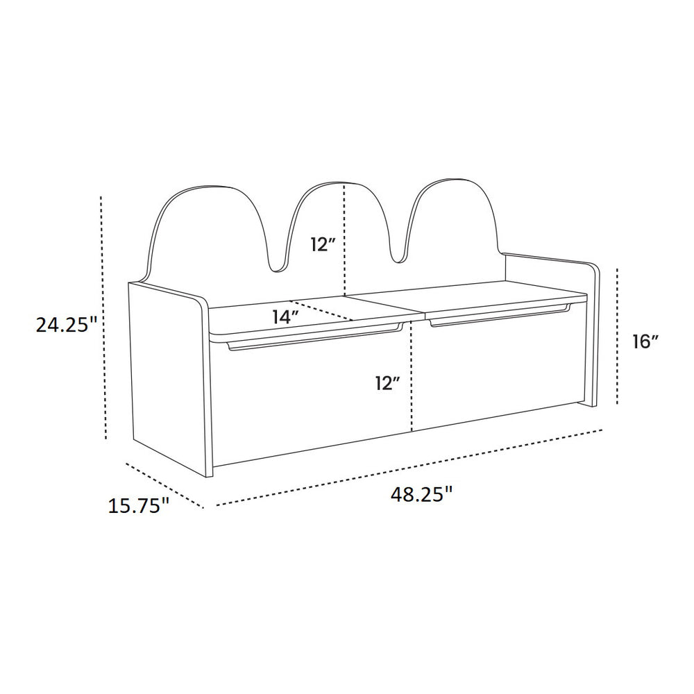 Camel Storage Bench