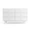 Sparrow 6-Drawer Dresser  option White