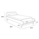 River Twin Bed