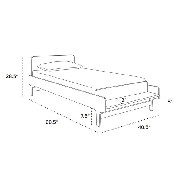 River Twin Bed
