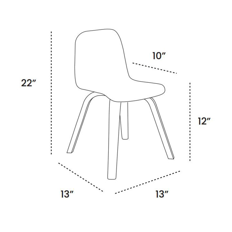 Play Chair without Ears (Set of 2)