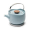 Leiph Self-Heating Teapot Set  option Moonmist Blue