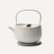 Leiph Self-Heating Teapot Set  option Jasmine White