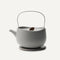 Leiph Self-Heating Teapot Set  option Soft Gray