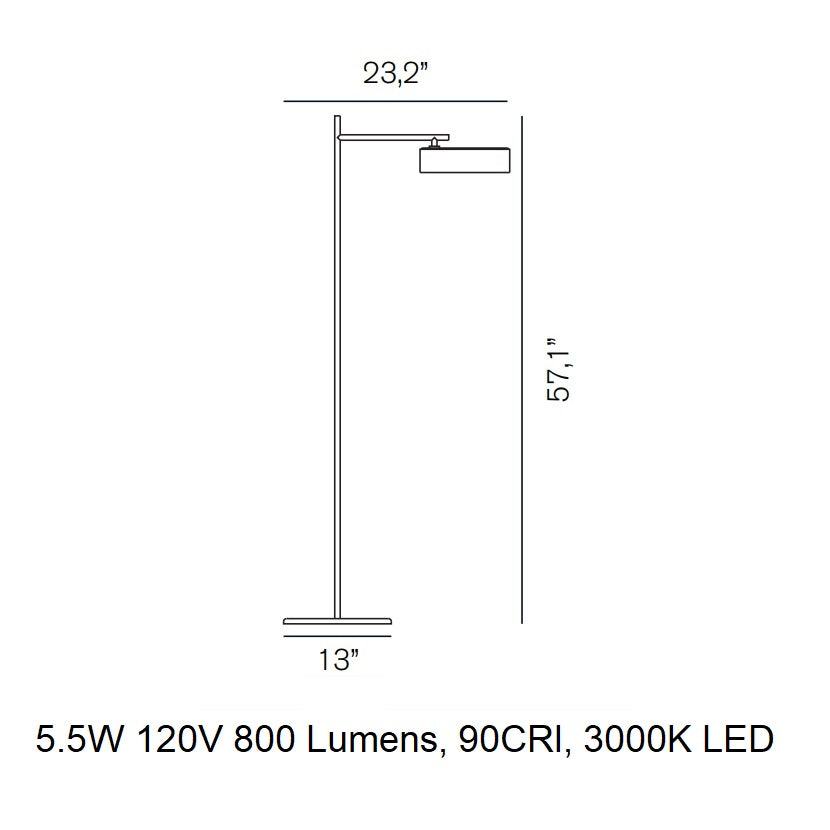 Berlin Outdoor Floor Lamp