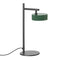 Berlin Outdoor Table Lamp  option Green / Matte Black