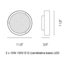 Berlin Wall / Ceiling Light