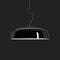 Canopy Pendant Light  option Black Outside / Lacquered White Inside