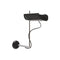 Colombo Wall Lamp  option Black
