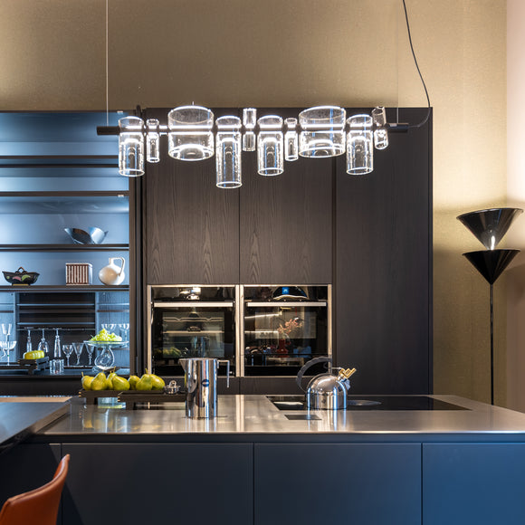 Dancing Glass Suspension Light