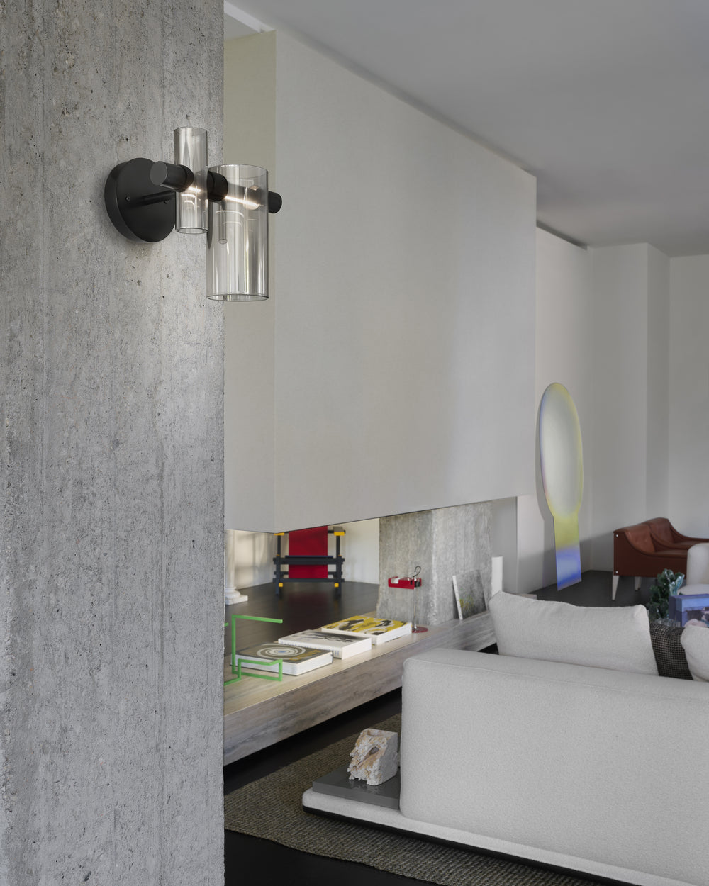 Dancing Glass Wall Sconce