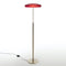 Dora Floor Lamp  option Sand-Blasted Red / Satin Gold
