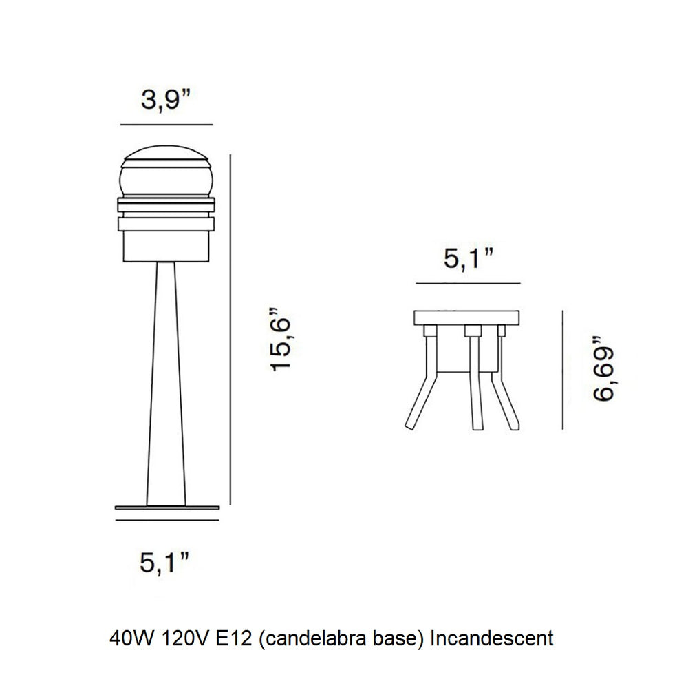 Fresnel Floor Lamp