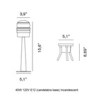 Fresnel Floor Lamp