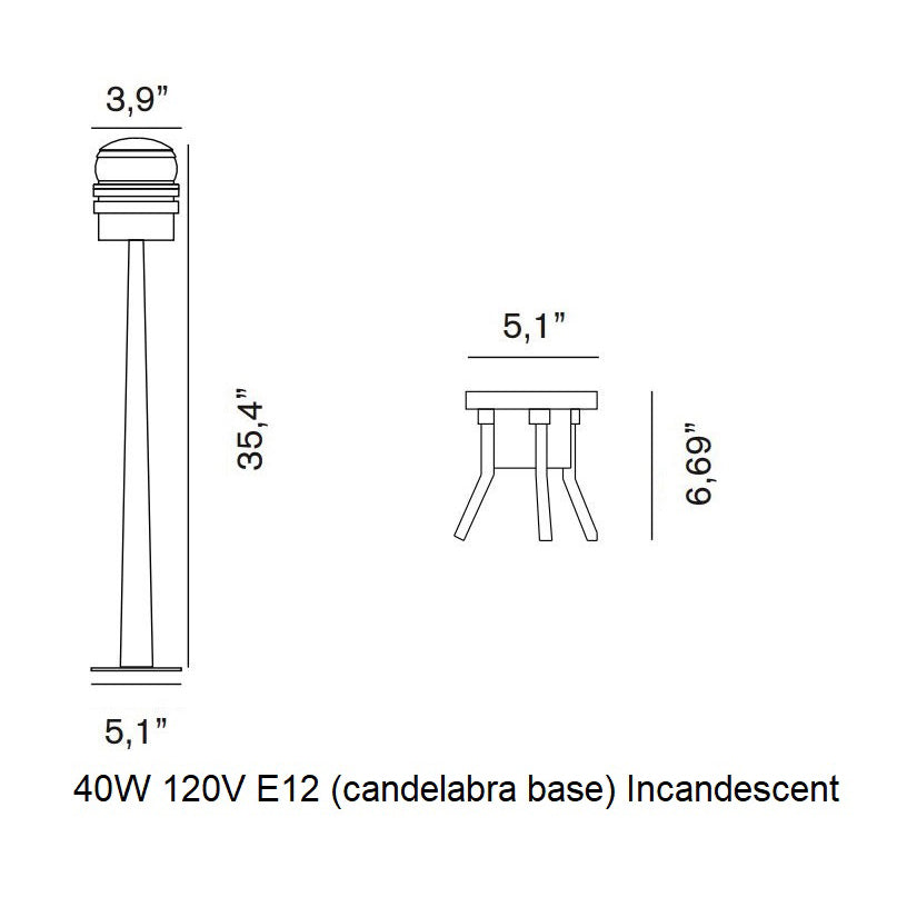 Fresnel Floor Lamp