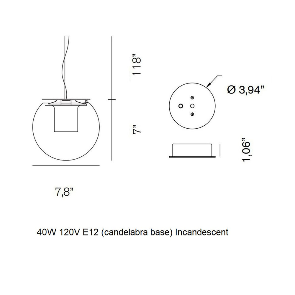 The Globe Pendant Light