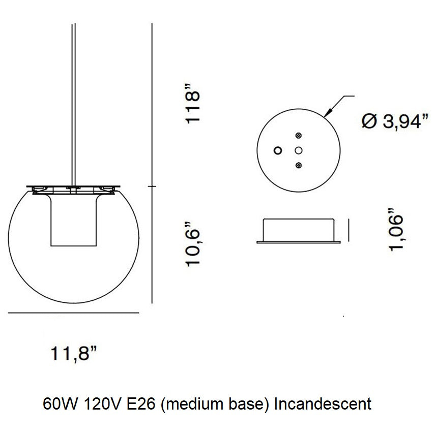 The Globe Pendant Light
