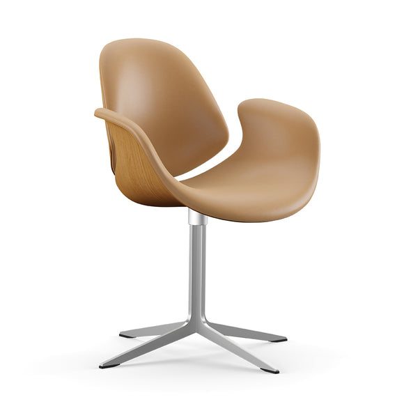 Council Front Upholstered Swivel Conference Chair
