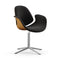 Council Front Upholstered Swivel Conference Chair  option Re-Wool 198