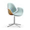 Council Front Upholstered Swivel Conference Chair  option Remix 823