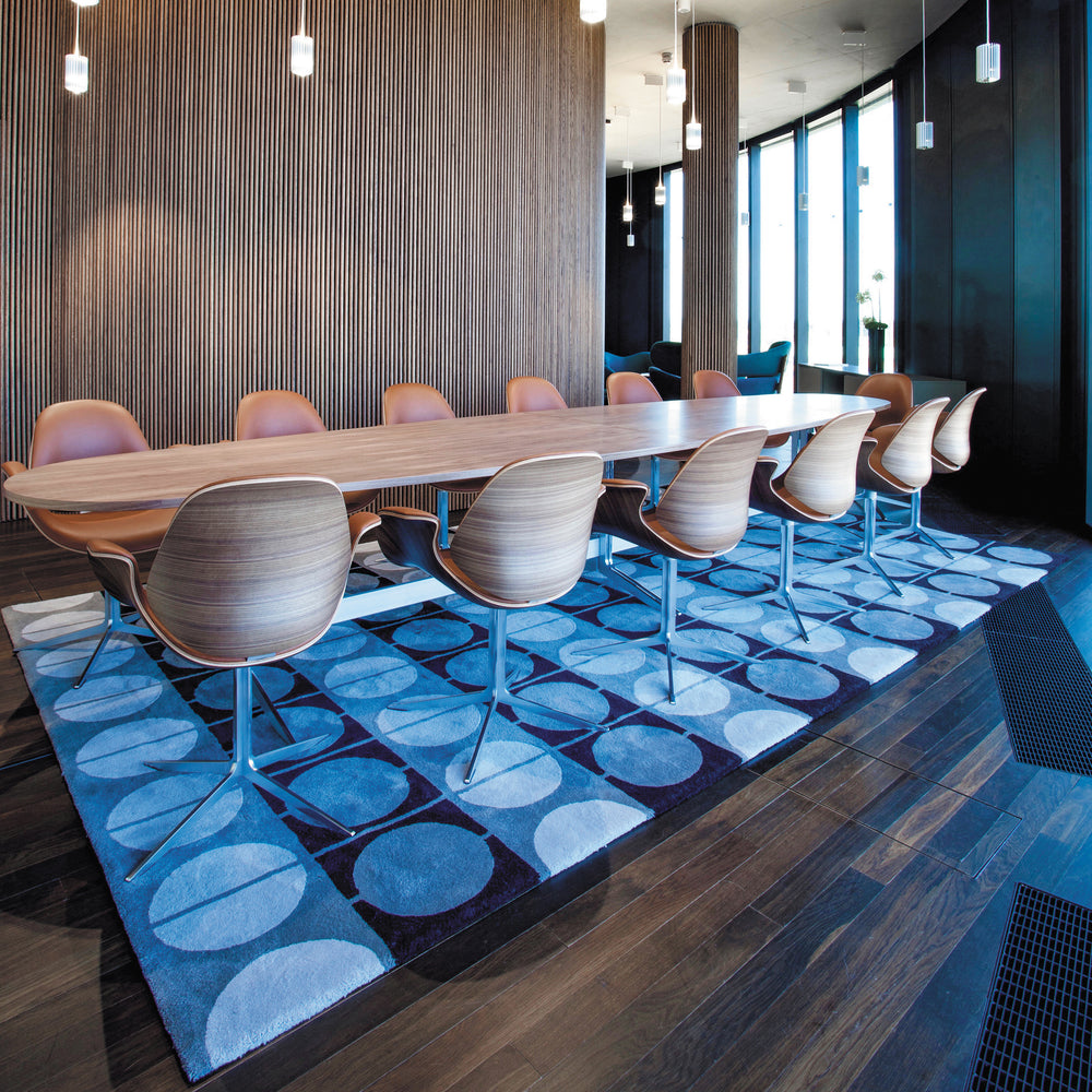 Council Front Upholstered Swivel Conference Chair