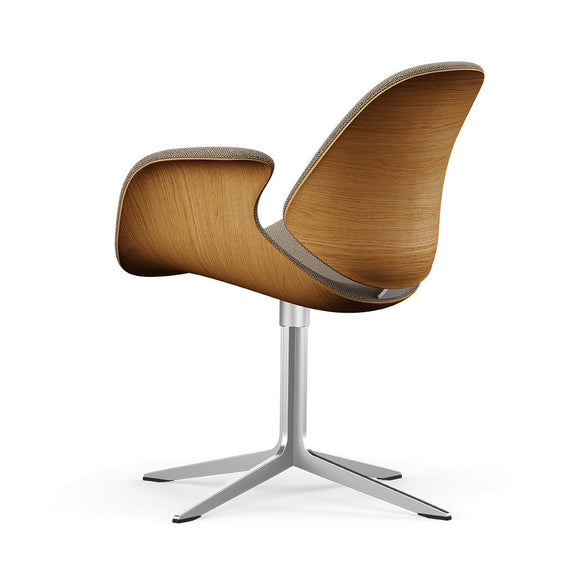 Council Front Upholstered Swivel Lounge Chair
