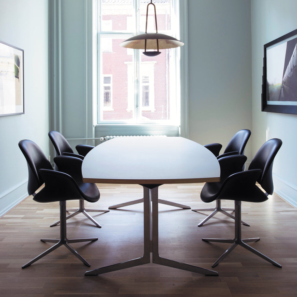 Council Fully Upholstered Swivel Chair
