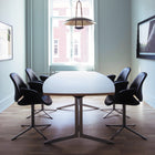 Council Fully Upholstered Swivel Chair