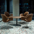 Council Fully Upholstered Swivel Lounge Chair