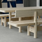 Nordso Bench with Backrest
