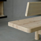 Nordso Bench with Backrest