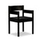 Norgaard Dining Armchair  option Black