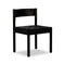 Norgaard Dining Chair  option Black
