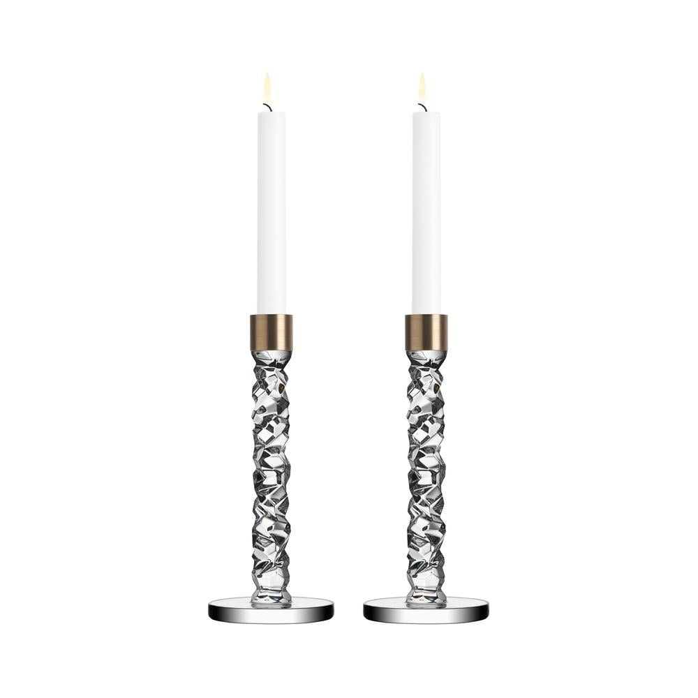 Carat Candlestick (Set of 2)