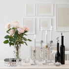 Carat Vase with Stainless Steel Rim