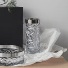 Carat Vase with Stainless Steel Rim