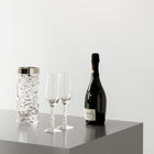 Carat Vase with Stainless Steel Rim