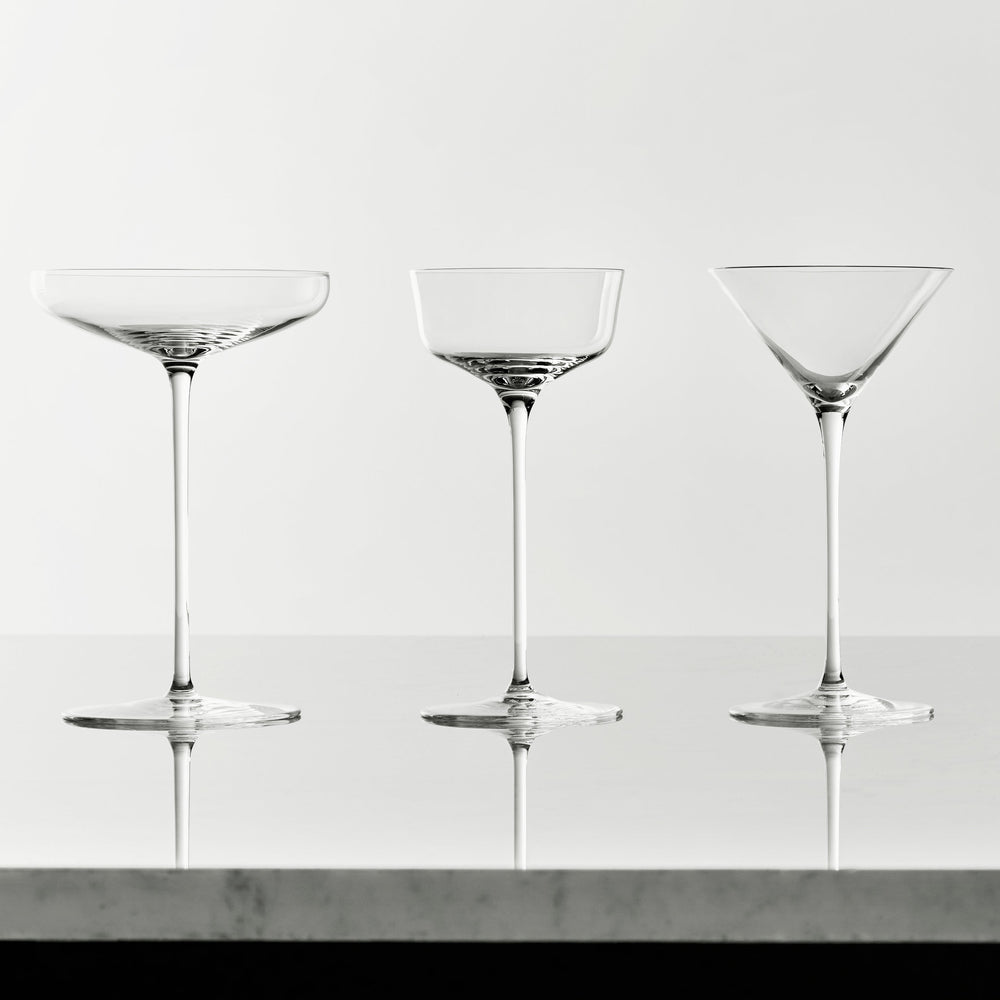 Frantzen Nick & Nora Glass (Set of 2)