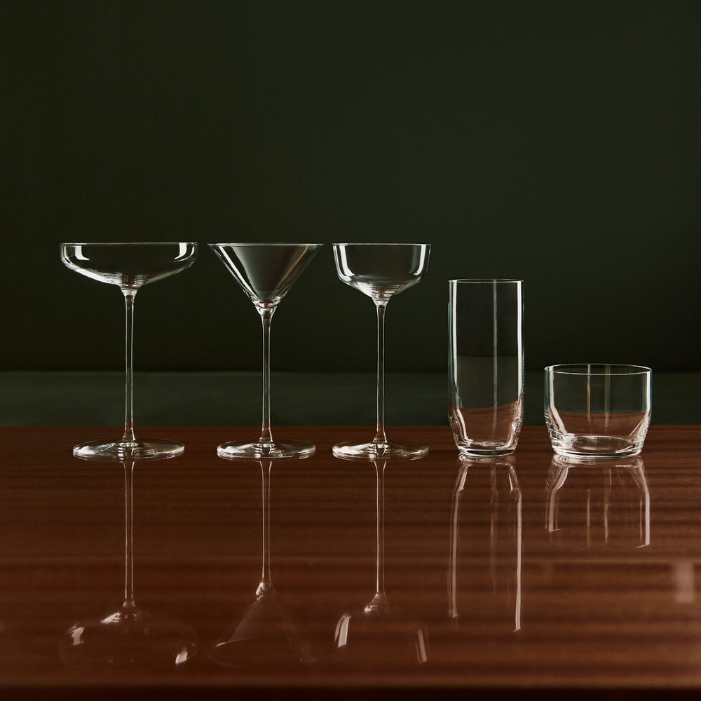 Frantzen Nick & Nora Glass (Set of 2)