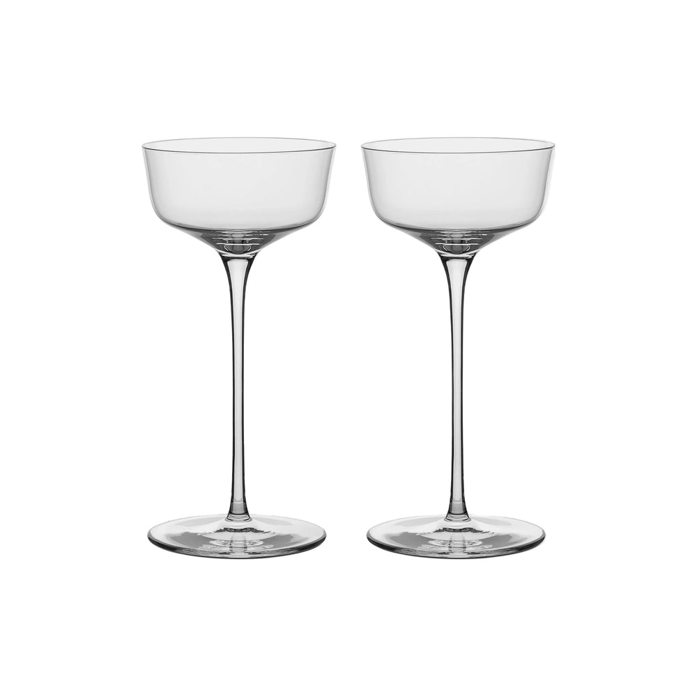 Frantzen Nick & Nora Glass (Set of 2)