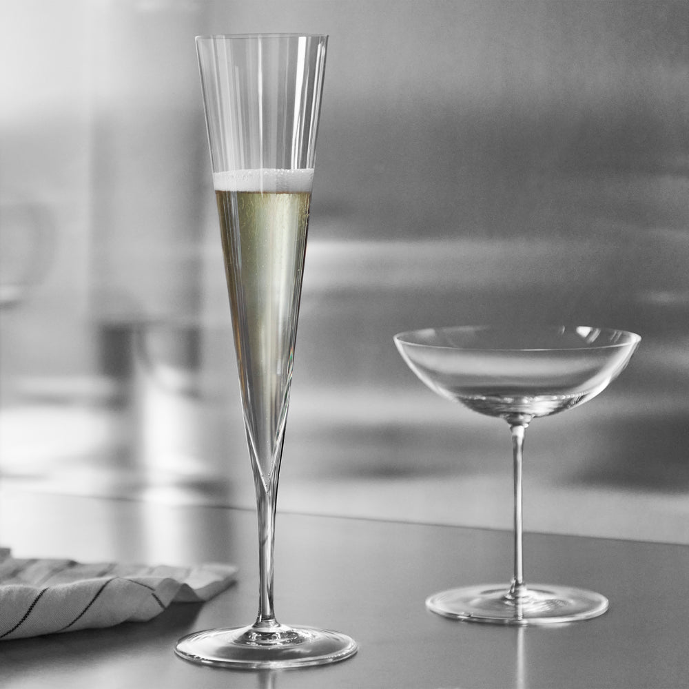 Geometry Champagne Glass (Set of 2)
