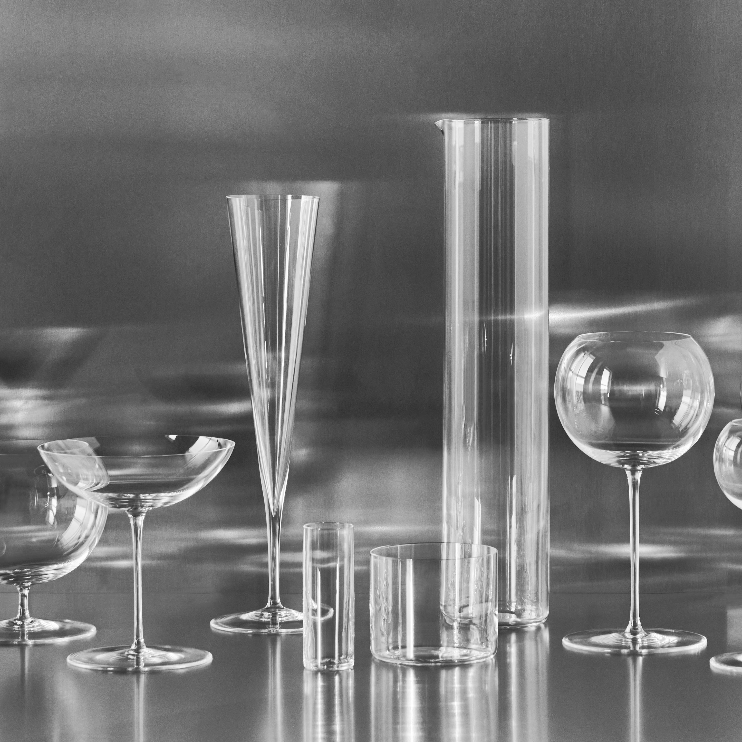 Orrefors Geometry Champagne Glass