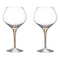 Intermezzo Bouquet Glass (Set of 2)  option Gold