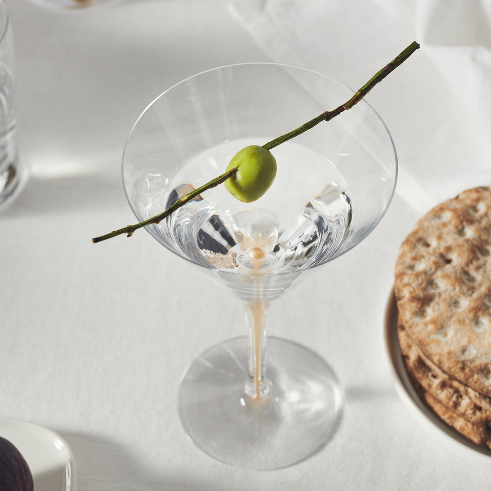 Intermezzo Gold Martini Glass (Set of 2)