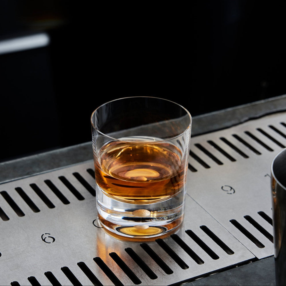 Intermezzo Gold Old Fashioned Glass (Set of 2)