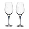 Intermezzo Wine Glass (Set of 2)  option Blue