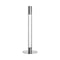 Lumiere Candlestick  option Stainless Steel / Large / Single